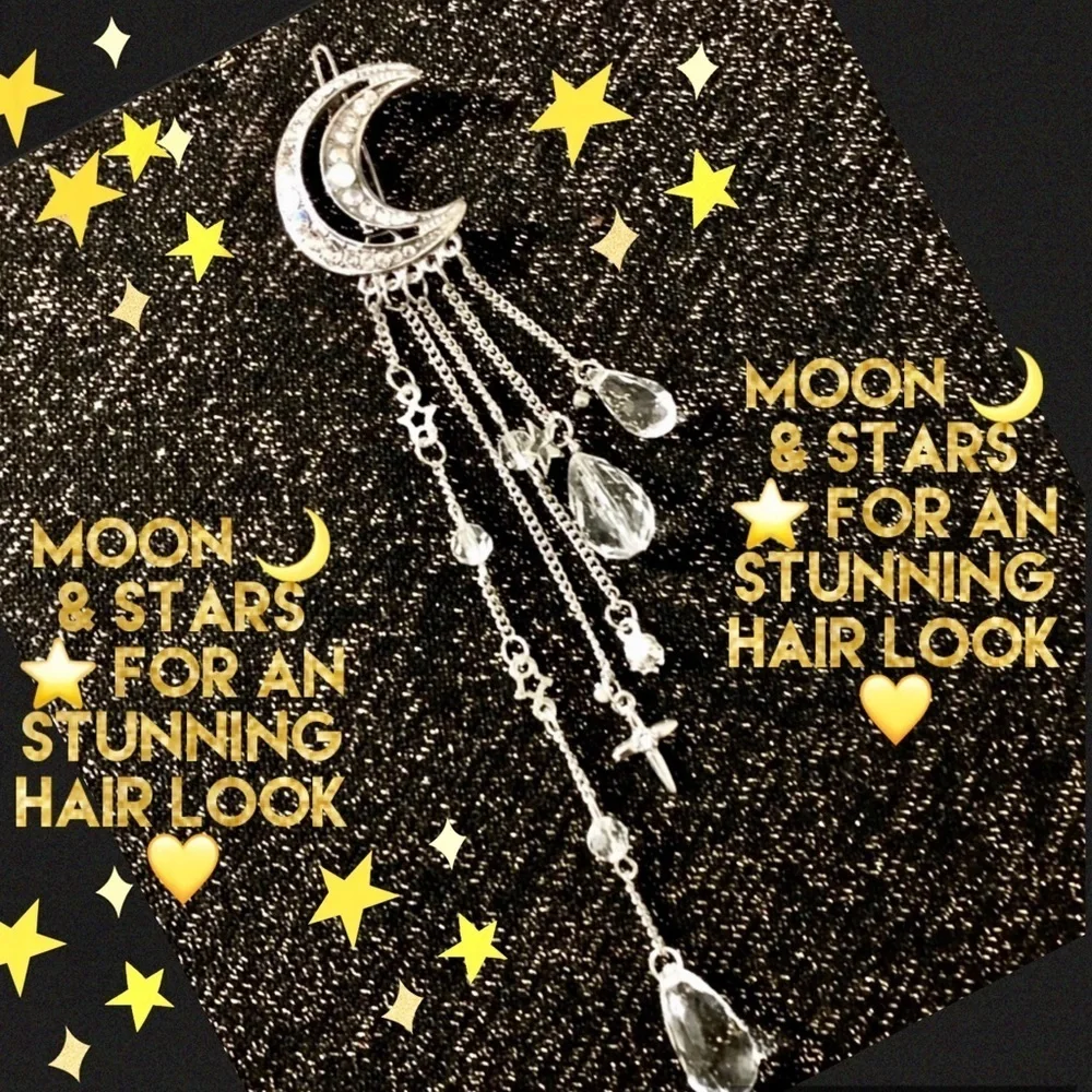 Super Elegant Embellished Hairpin to Enhance your Casual or Night Our Hair look